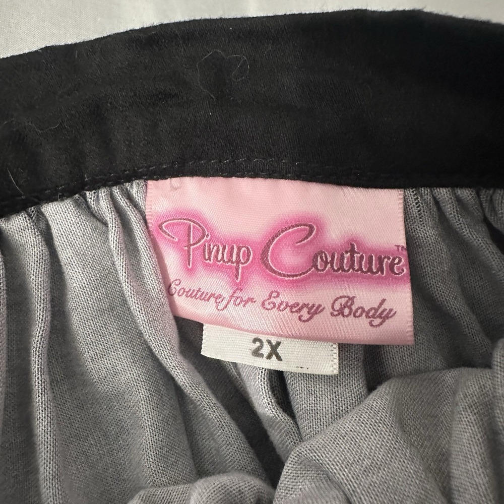 Pinup Couture Jenny Skirt Cherries Retro Rockabilly 50's Women's Plus Size 2X - Picture 10 of 11